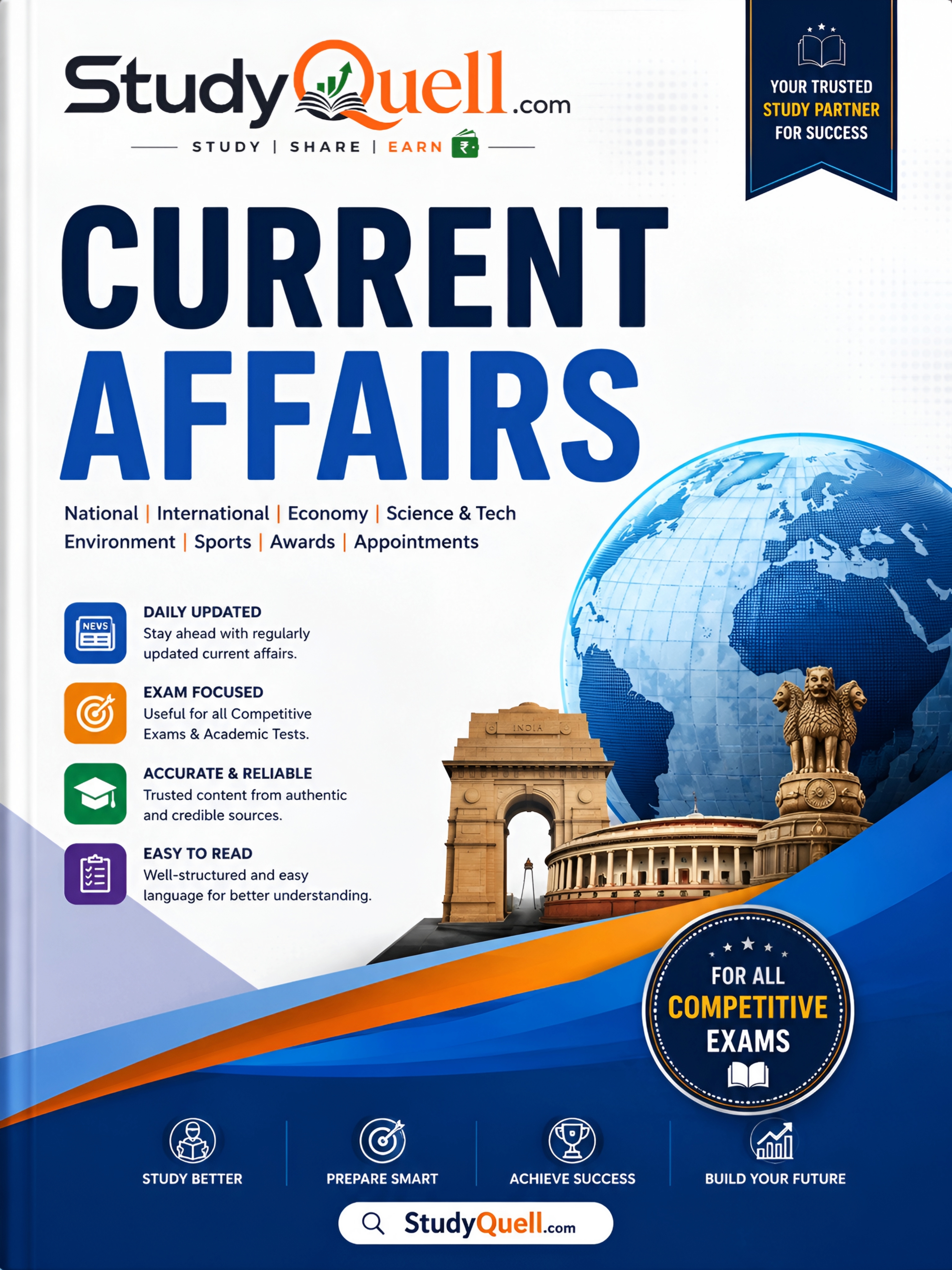 Complete August 2026 Current Affairs PDF | Free Download (English)