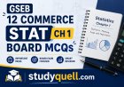 12 Commerce Stat Ch 1 Board MCQs