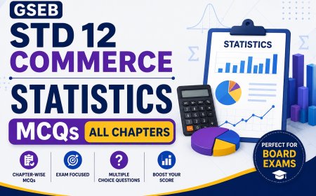 Std 12 Commerce Statistics MCQs All Chapters