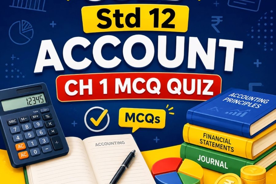 GSEB Std 12 Account Ch 1 MCQ Quiz
