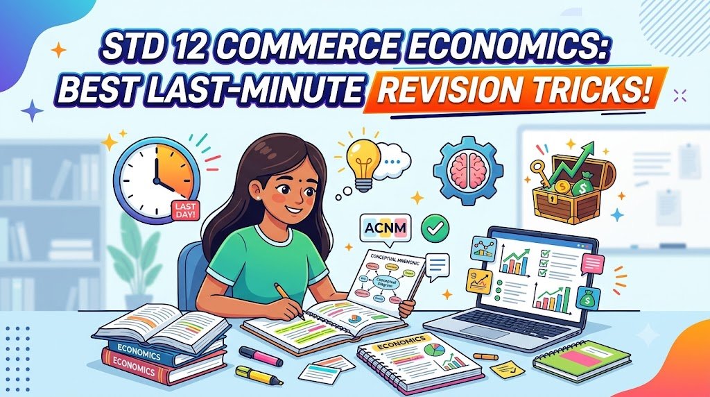 Std 12 Commerce Economics: Best Last-Minute Revision Tricks!