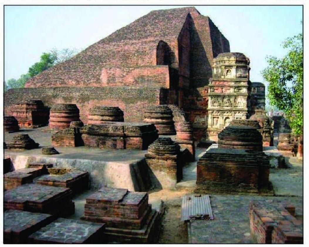 પ્રાચીન સ્તૂપ/વિદ્યાપીઠના ખંડેર