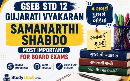 Most IMP Samanarthi Shabdo for Std 12 Board Exams
