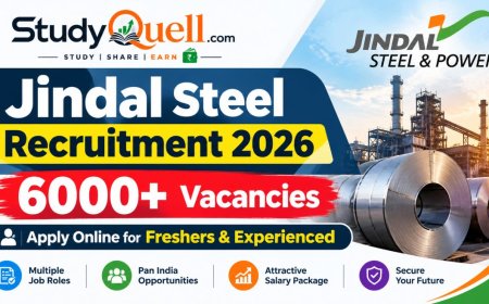 Jindal Steel Recruitment 2026: 6000+ Vacancies, Apply Online for Freshers & Experienced