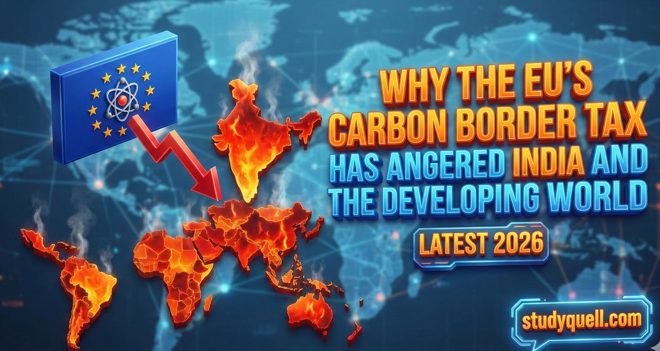 Why the EU’s Carbon Border Tax Has Angered India and the Developing World Latest 2026