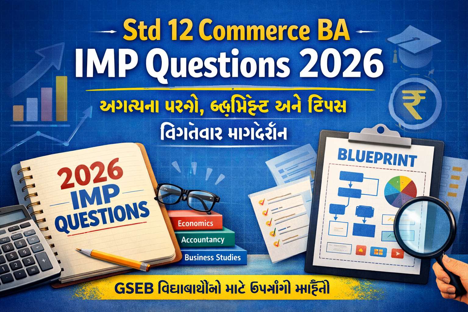 Std 12 Commerce BA IMP Questions 2026